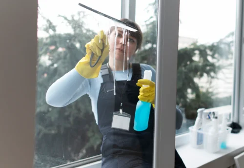 Nettoyage de vitres intérieures et extérieures à Plesnois